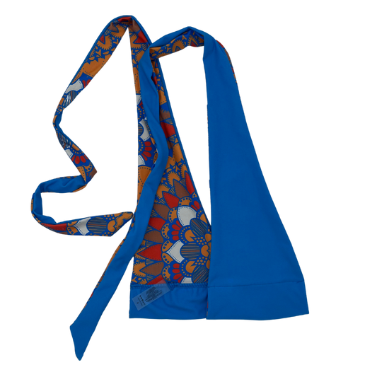 Tri Fit Bikini Tops Azure Retro support for large bust big boobs - Lemonkini